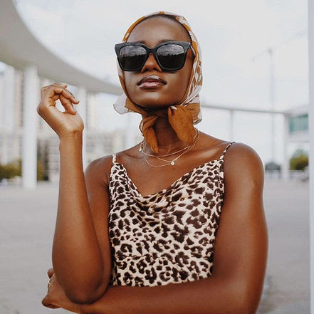 Bella Sunglasses — Black + Grey Polarized