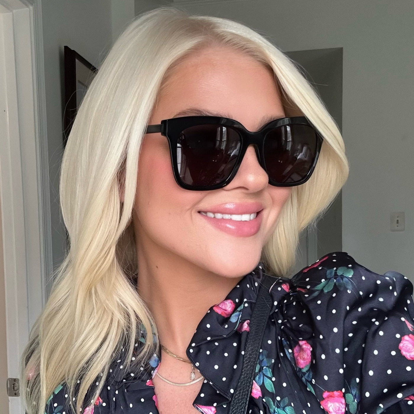 Bella - Black + Grey + Polarized Sunglasses