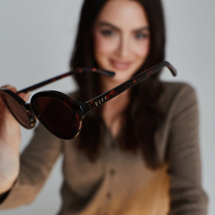Julia Sunglasses — Cedar Tortoise + Brown