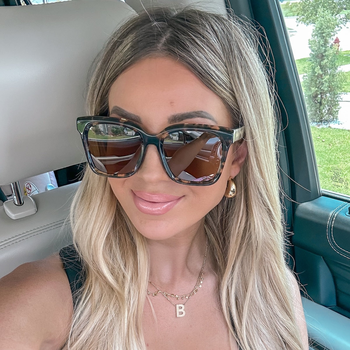 Meredith Sunglasses — Espresso Tortoise + Brown Polarized
