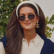 Kennedy Sunglasses — Brushed Gold + G15