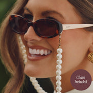 Nancy Sunglasses — Spotted Tortoise + Brown Gradient Polarized