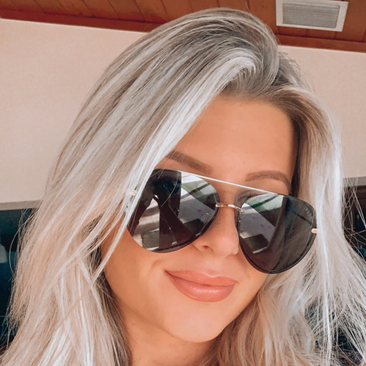 Zaria Sunglasses — Espresso Tortoise + Brown Gradient