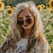 Lenox Sunglasses — Gold + Sea Tortoise + Brown Gradient