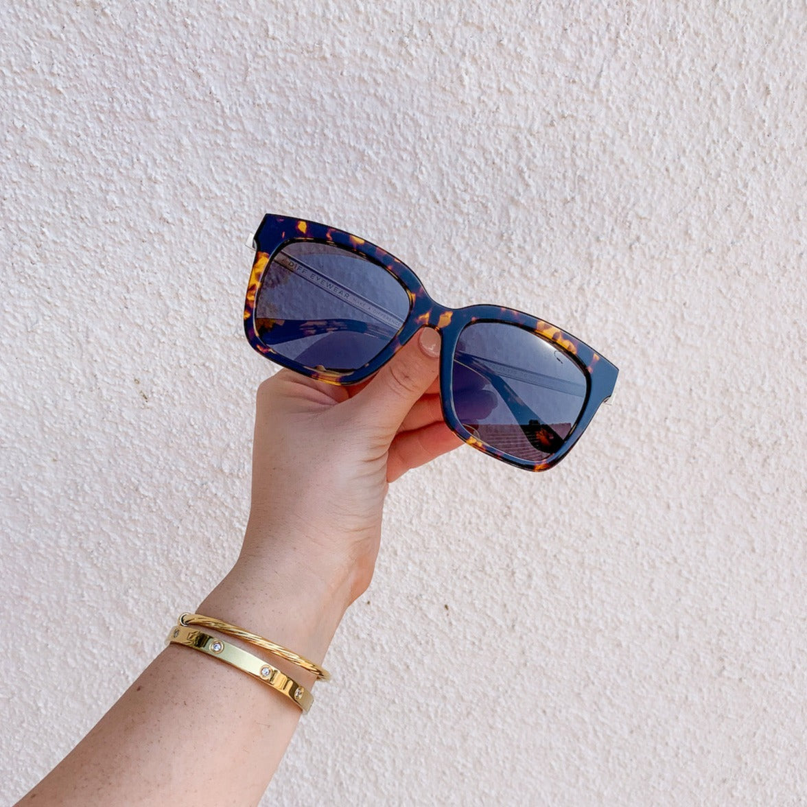 Bella Sunglasses — Tortoise + Grey Polarized
