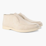 Old Money High Suede Loafers