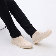 Old Money High Suede Loafers