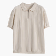 Signature Zip-Up Polo