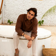 Maibulun Arizona Sandal — Sand Suede