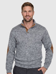 Lucien Heritage Elbow High Collar Pullover