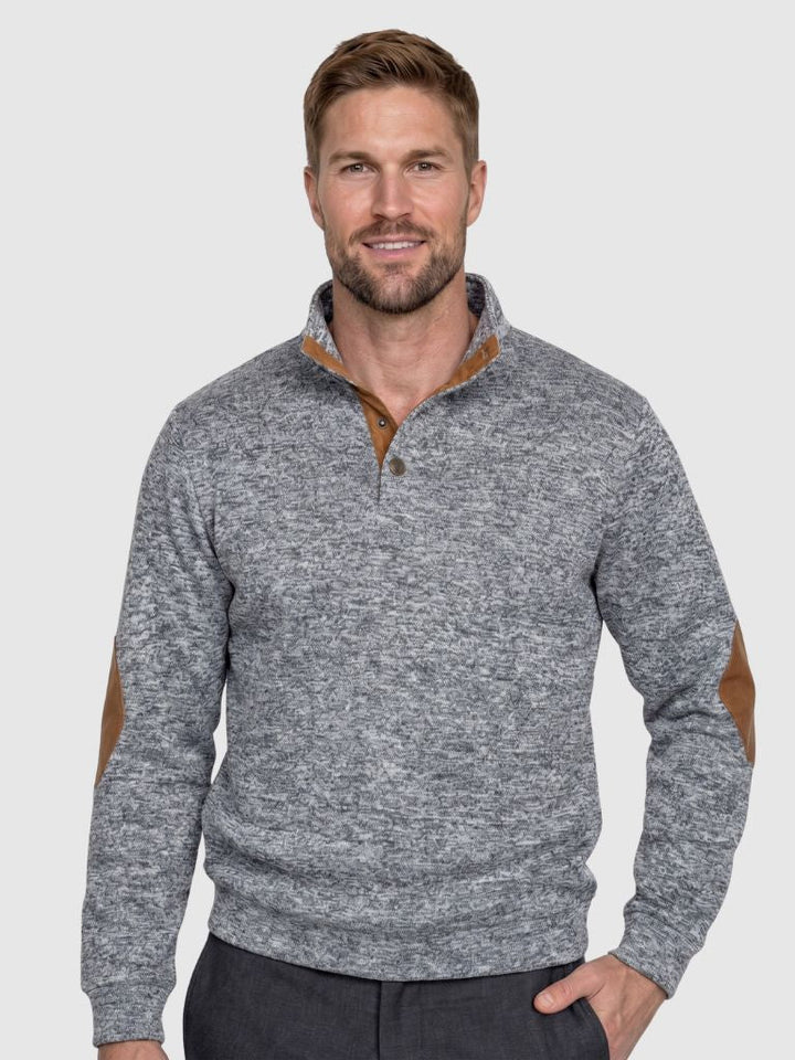 Lucien Heritage Elbow High Collar Pullover