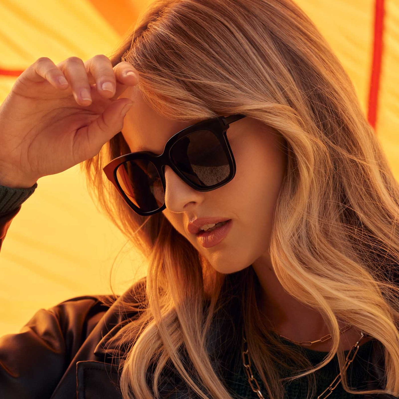 Bella - Black + Grey + Polarized Sunglasses