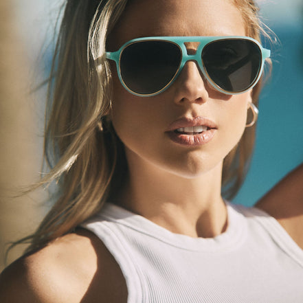 Pia Sunglasses — Paradiso + Paradiso Blue Polarized