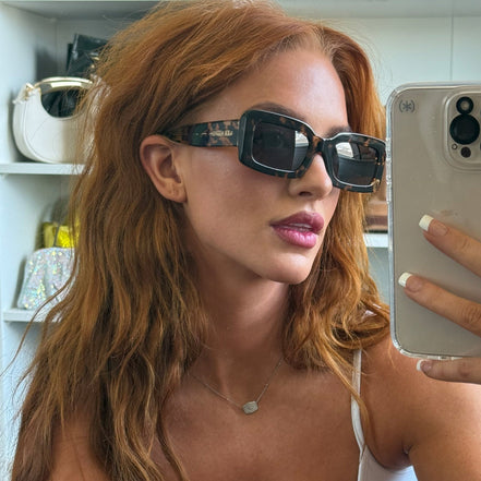 Indy Sunglasses — Espresso Tortoise + Grey