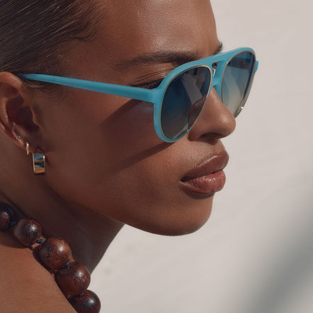 Pia Sunglasses — Paradiso + Paradiso Blue Polarized