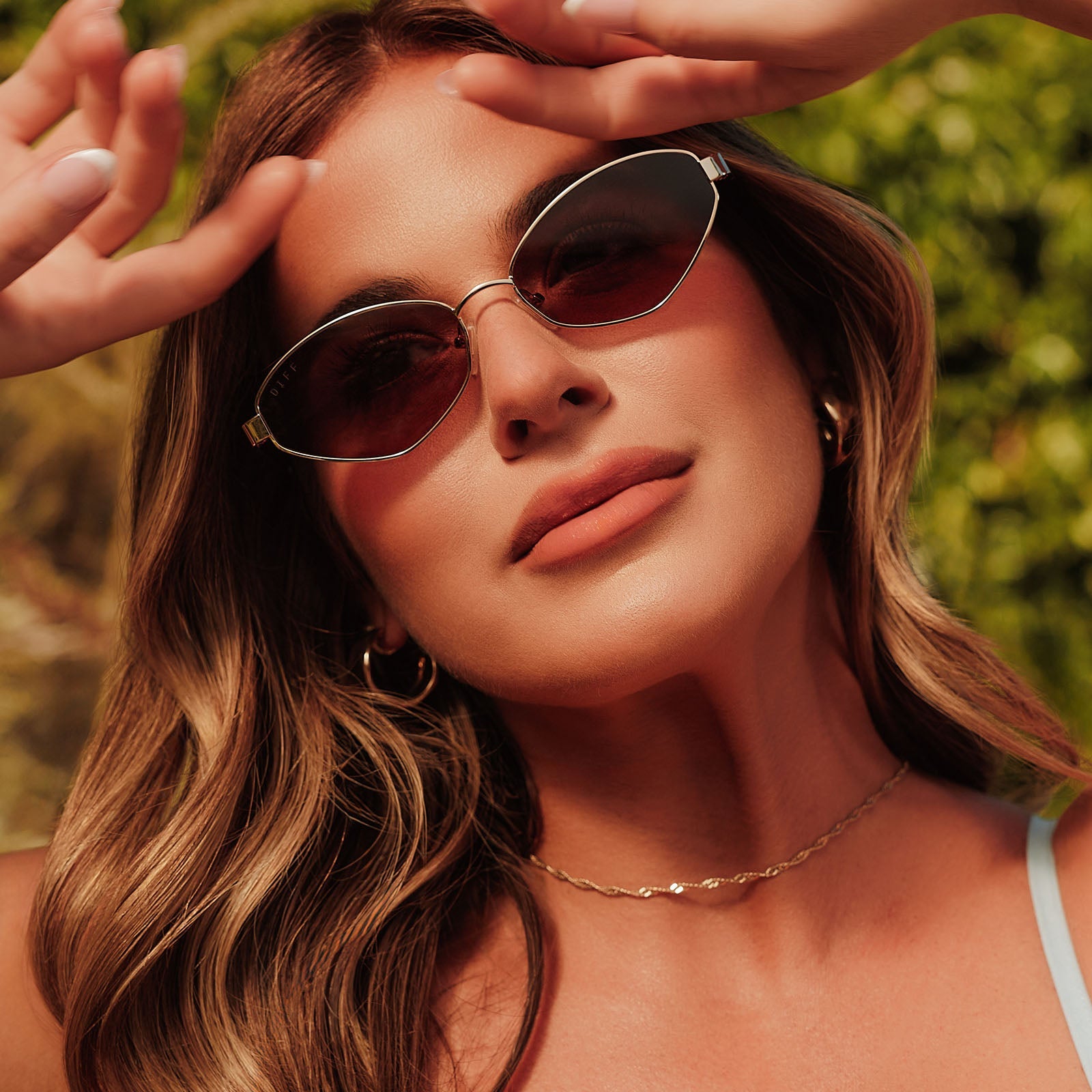 Jordy Sunglasses — Gold + Horn Tortoise + Brown