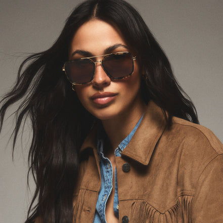 Jordan Sunglasses — Espresso Tortoise + Brown Gradient Polarized