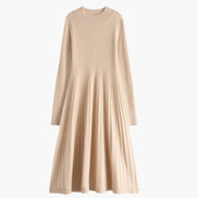 Pure Cashmere Flare Dress