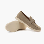 Old Money Suede Lady Loafers