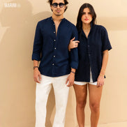 Maibulun Arizona Sandal — Blue Leather