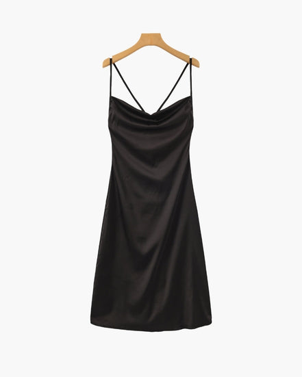 Old Money Silk Slip Dress