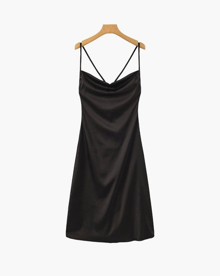 Old Money Silk Slip Dress