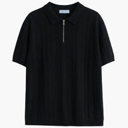 Signature Zip-Up Polo