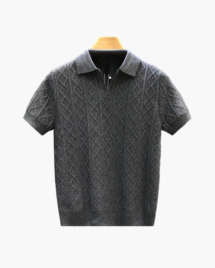 Signature Textured Knit Polo