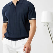Signature Contrast Trim Polo