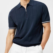 Signature Contrast Trim Polo