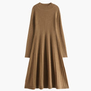 Pure Cashmere Flare Dress