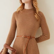 Pure Cashmere Flare Dress