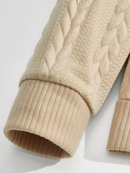 Timberline Long Collar Knit Sweater