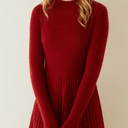 Pure Cashmere Flare Dress
