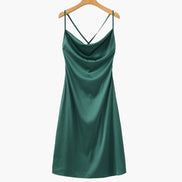 Old Money Silk Slip Dress