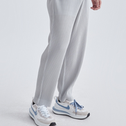 Ribbed Cotton Pantalon