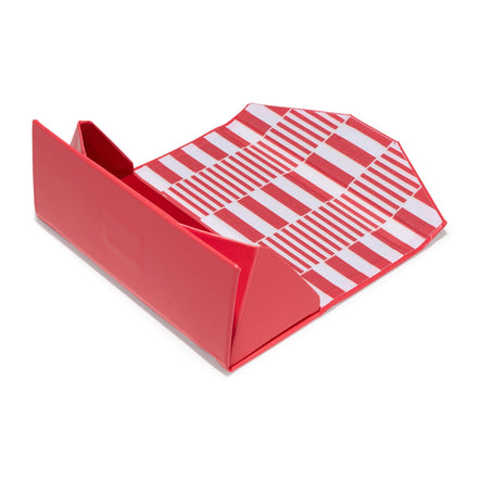 The Coast Sunglasses — Black + Red Tint