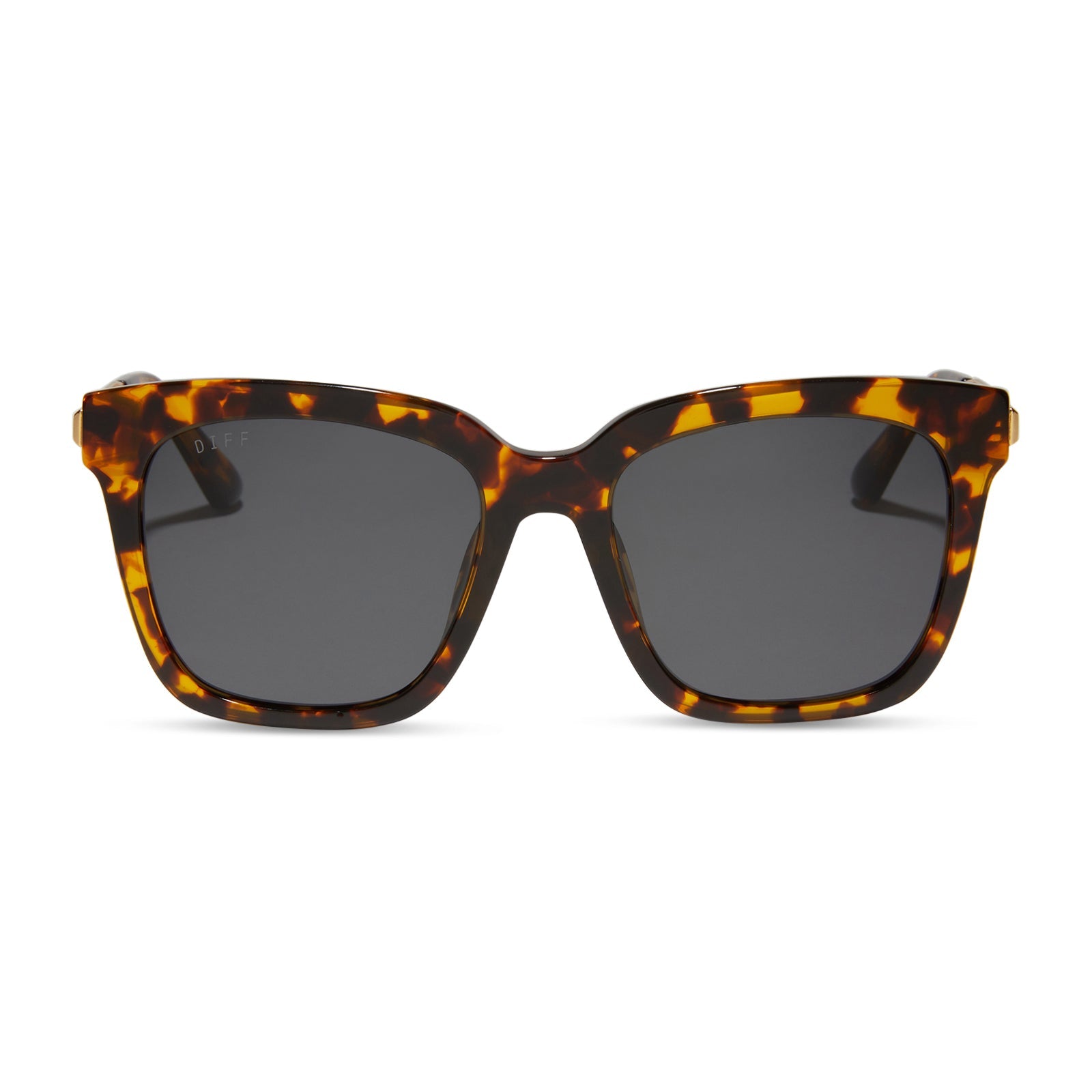 Bella Sunglasses — Tortoise + Grey Polarized