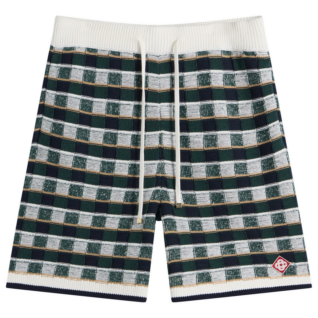 Mosaic Check Shorts