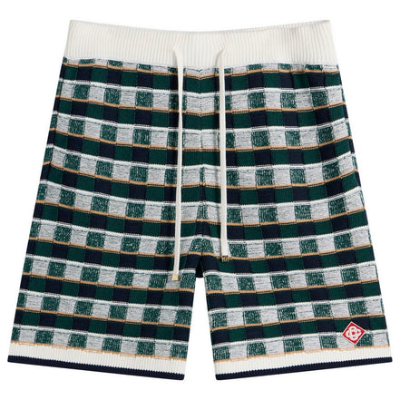 Mosaic Check Shorts