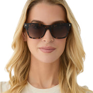 Bradley Sunglasses — Espresso Tortoise + Brown Gradient Polarized