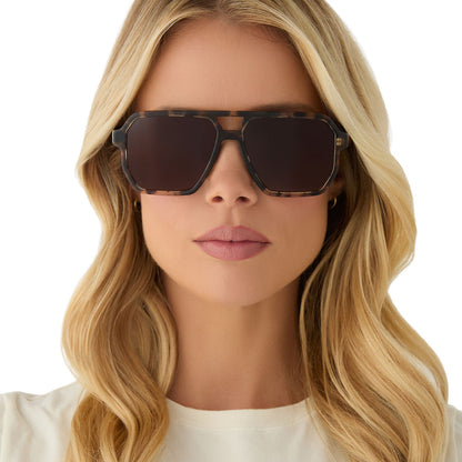 Cameron - Espresso Tortoise + Brown Gradient + Polarized Sunglasses