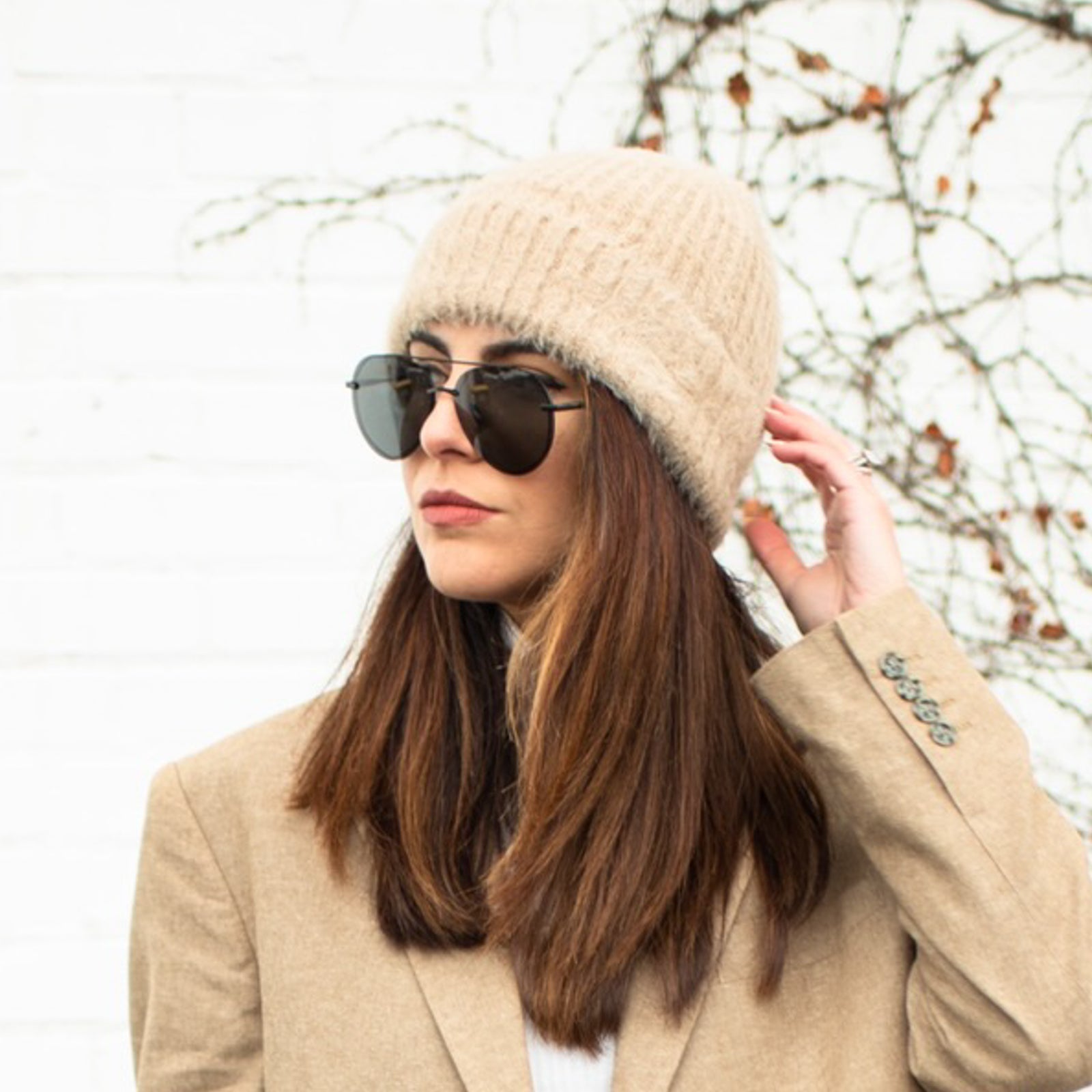 Lenox Sunglasses — Black + Grey