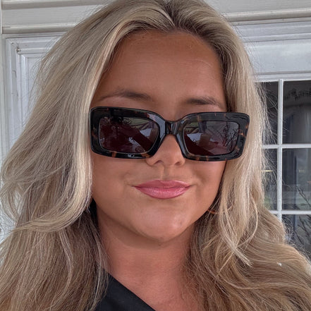 Indy Sunglasses — Espresso Tortoise + Grey