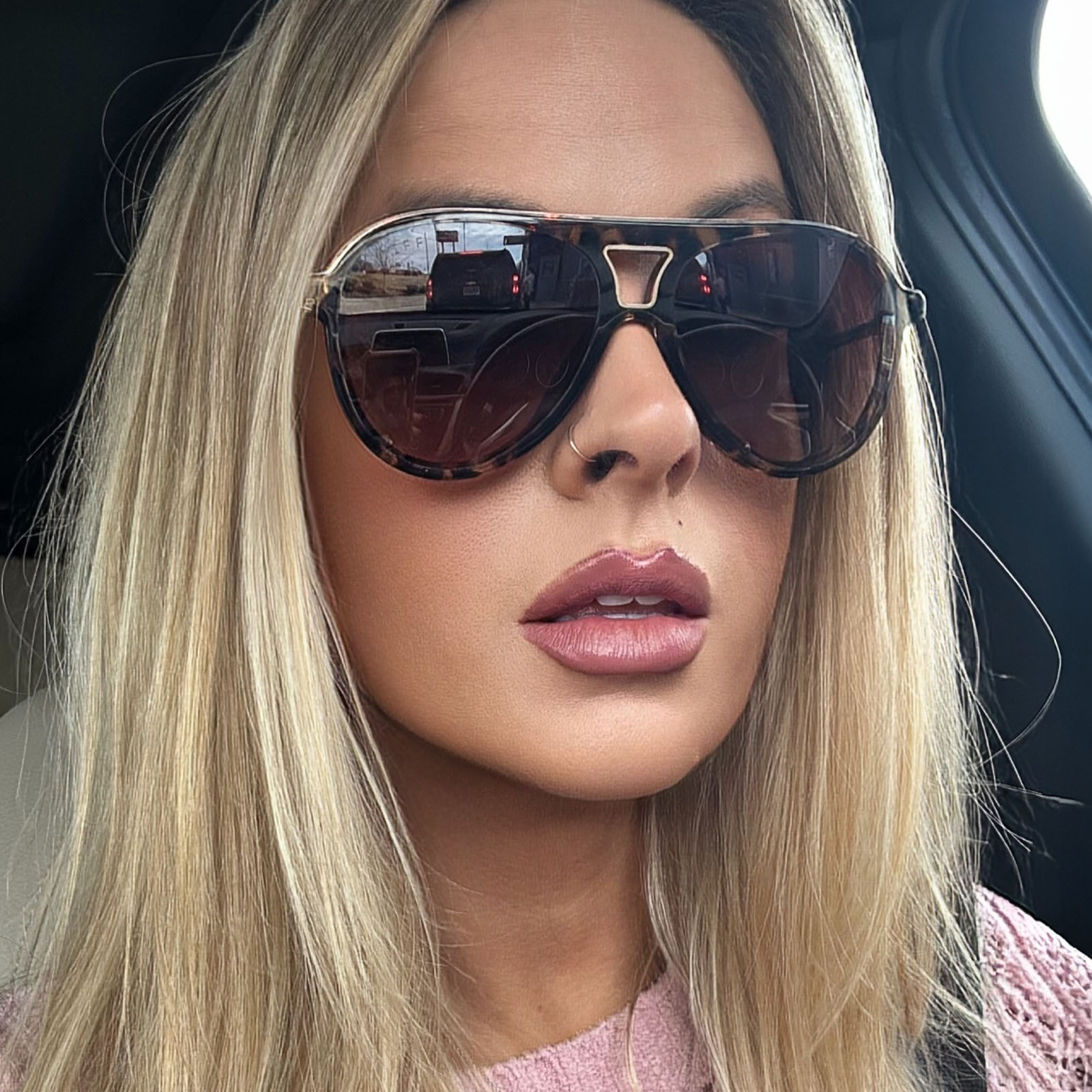 Tosca III Sunglasses — Espresso Tortoise + Brown Gradient Polarized