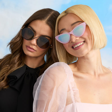 Elphaba Wire Frame Sunglasses — Black Wire + Emerald Tint Gradient