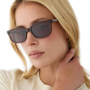 Hannah Sunglasses — Whiskey + Grey