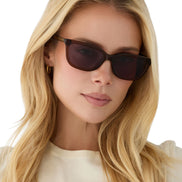Hannah Sunglasses — Whiskey + Grey
