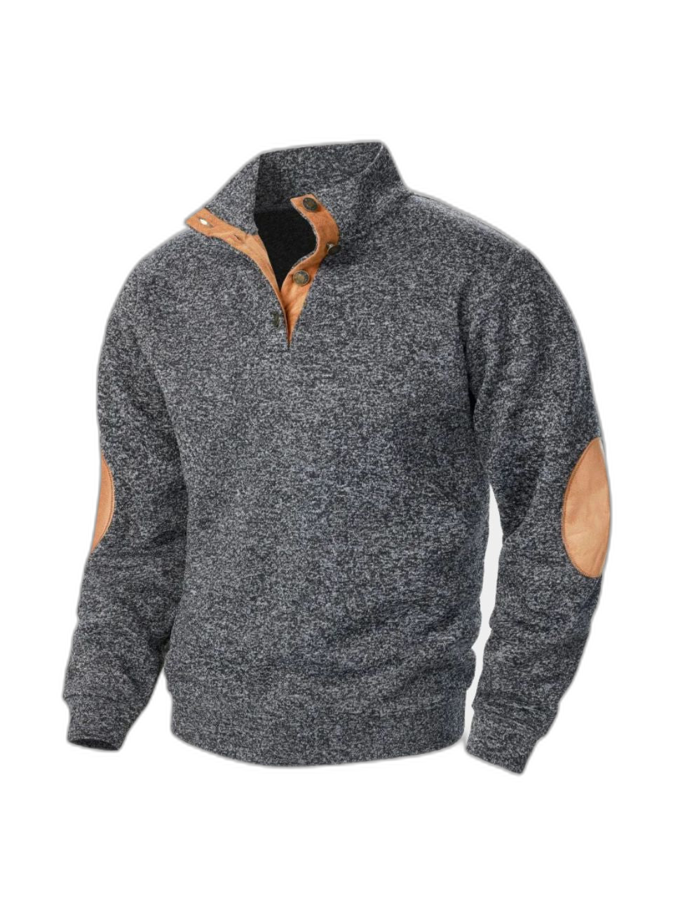 Lucien Heritage Elbow High Collar Pullover