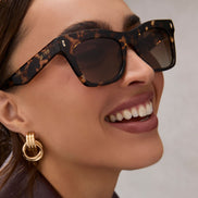 Bradley Sunglasses — Espresso Tortoise + Brown Gradient Polarized